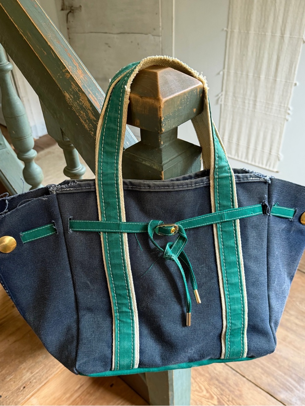 Hathaway Hutton Boatkin/birdie tote
